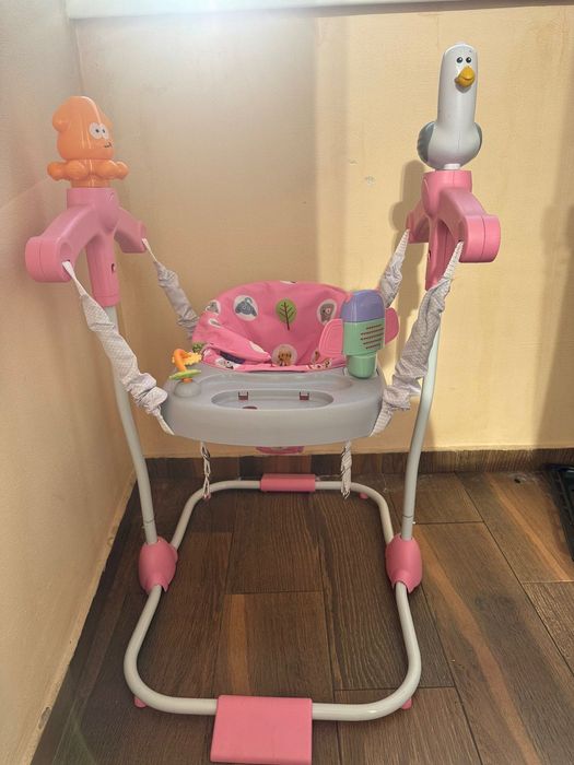 Бебешко бънджи Chipolino Макарена, розово