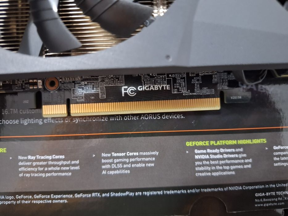 Placa Video GIGABYTE GeForce RTX 3060 Ti EAGLE OC LHR 8GB GDDR6 256-bi