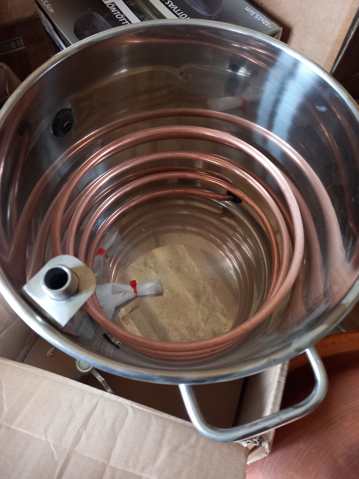 Super Ofer Cazan Țuică  98L , inox + cupru Ofertă 2299 lei