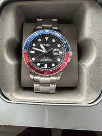 Ceas Fossil Red/Blue