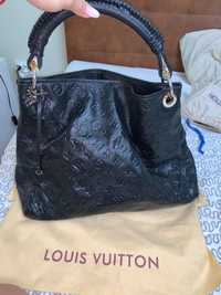 Geanta poșetă Louis Vuitton neagra piele naturală