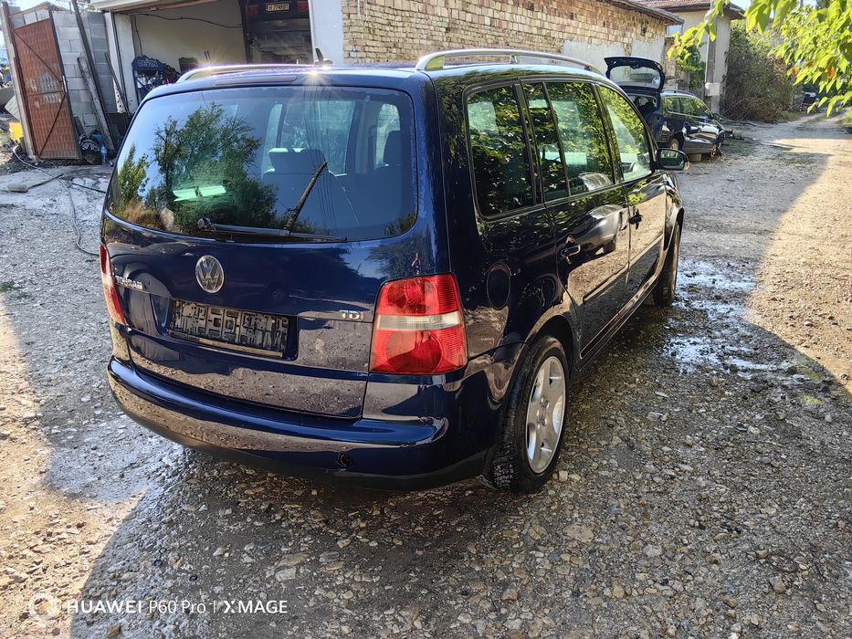Vw Touran 1.9TDI AVQ 101к.с 6 скорости на