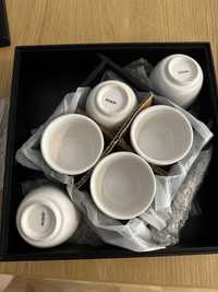 Set 6 cesti sake/cafea si 6 lingurite Lexon