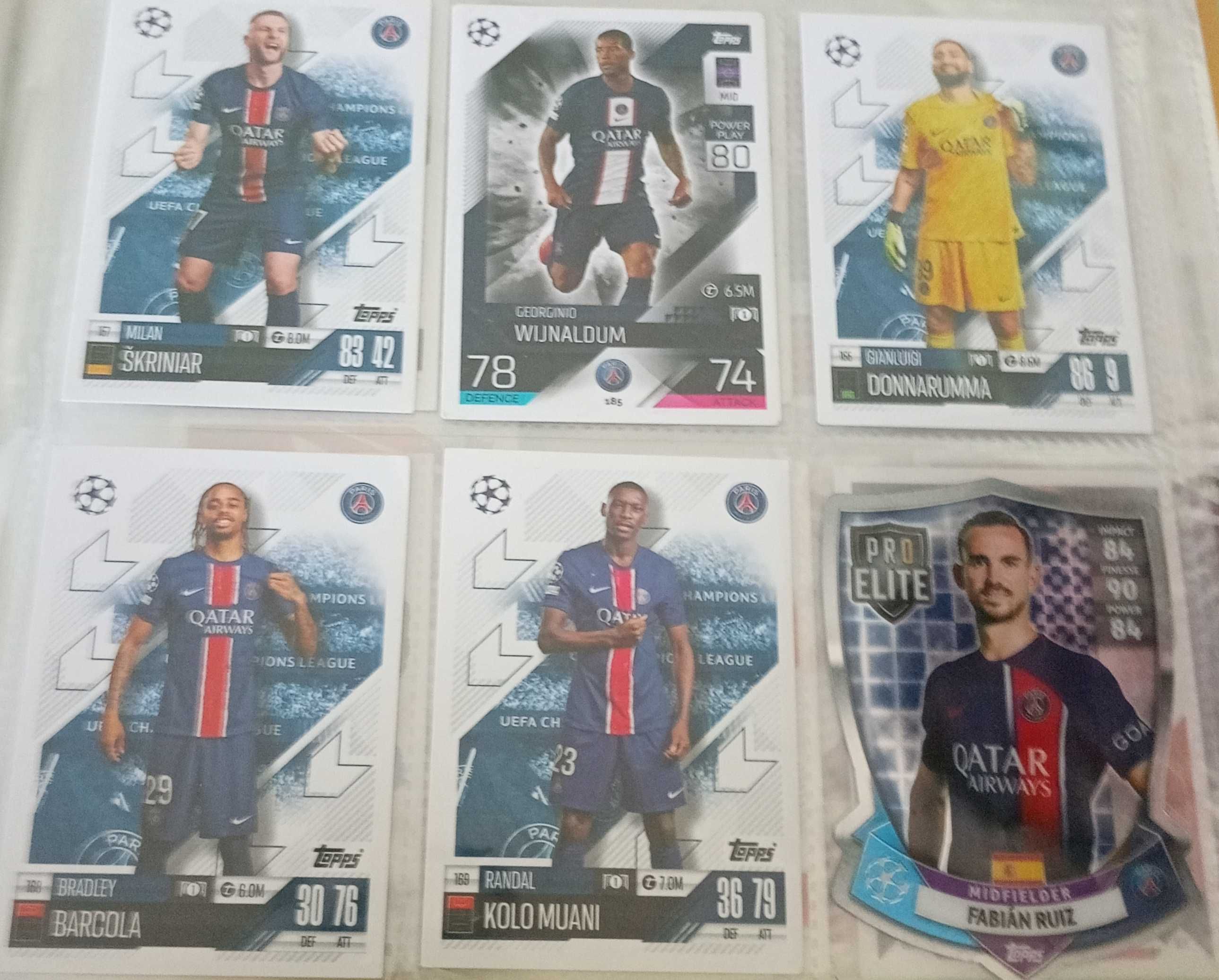 Topps Match Attax Cards season 2022/23,2024/25,2023/24