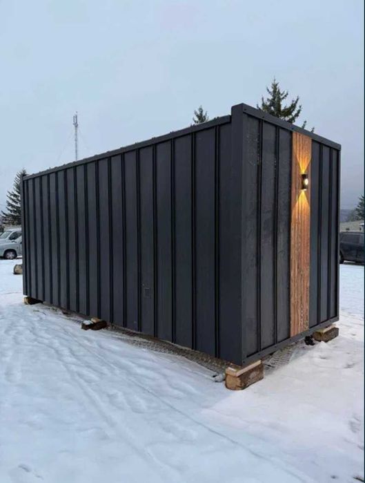 Sauna modulara cu ciubar inclus