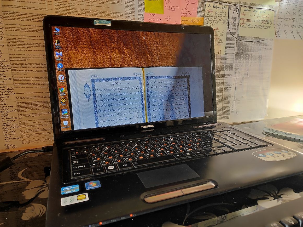 Noutbuk toshiba 600/OZU 6/Core i3-2310.4 yader