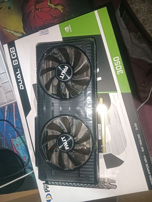 Видеокарта rtx3050