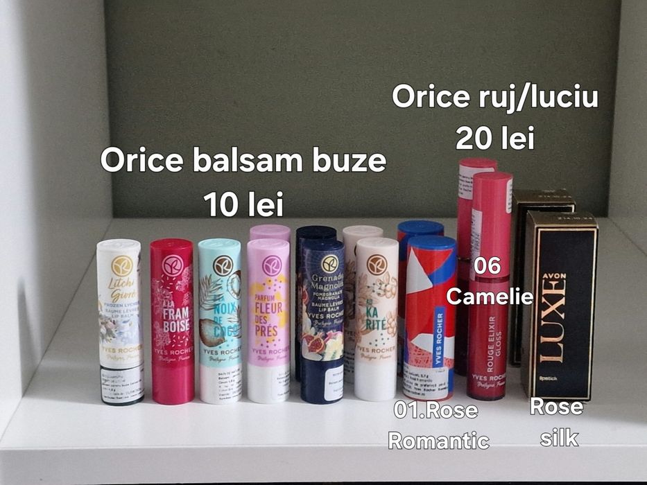 Ruj/balsam buze/rimel Metamorphose Yves Rocher, Luxe/Legendary/Ultra V