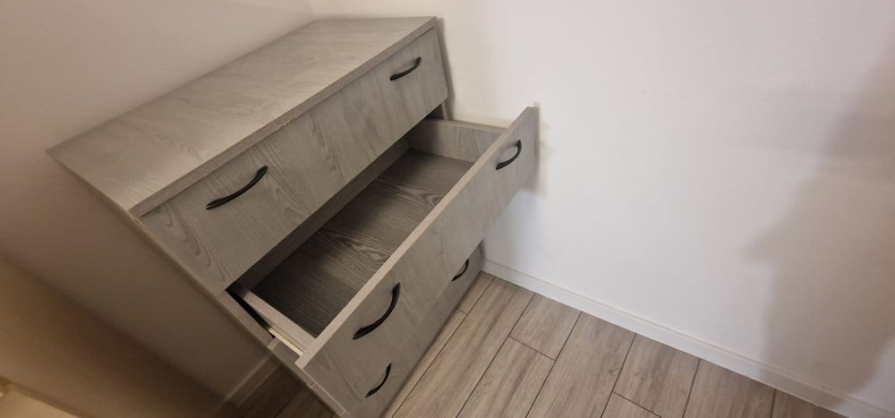 Vand dulap cu sertare 110×80