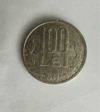 Moneda de colectie 100 lei an 1992