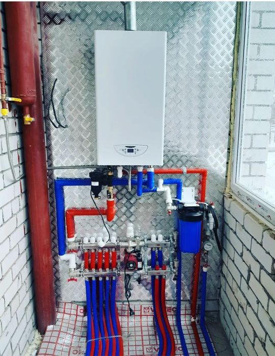 Сантехник монтаж Водопроводов , Отопления  под ключ