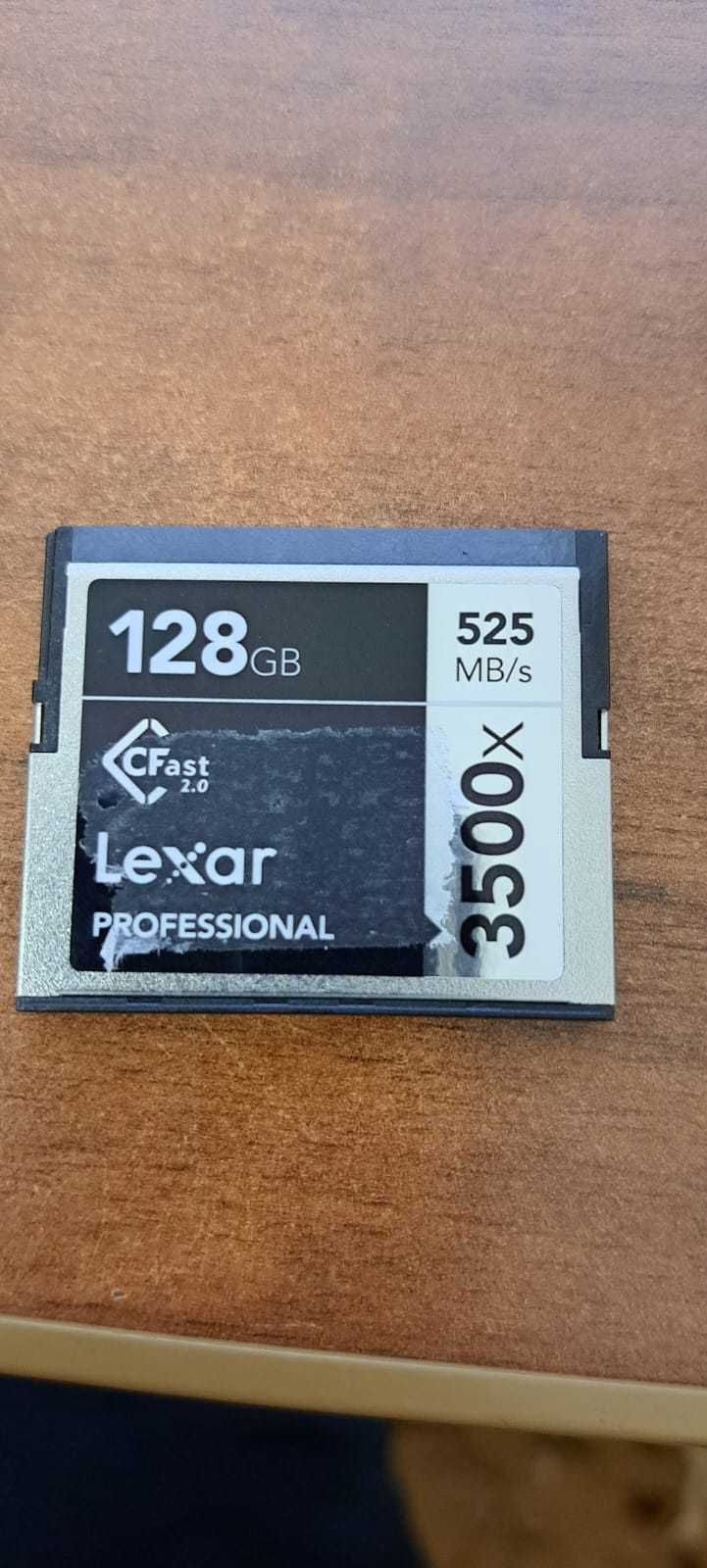 Carduri CFast 128 GB NOI LEXAR PRO