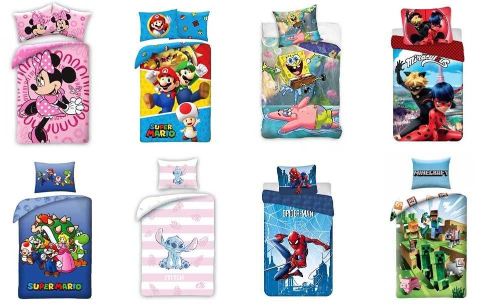 Оригинални детски спални комплекти 100% памук / 25 модела