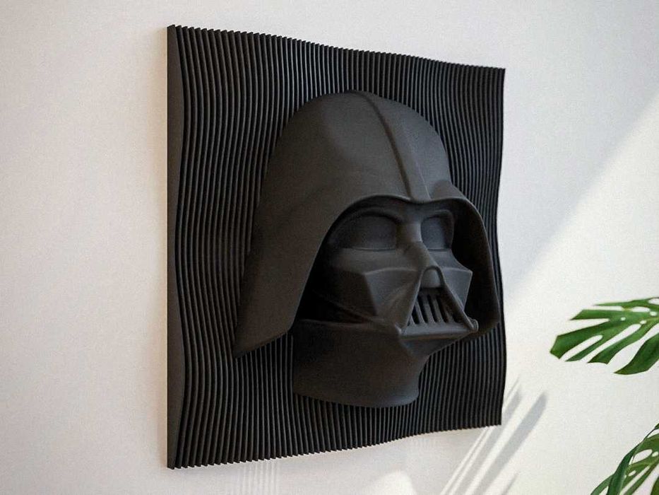Darth Vader 3Д принтирана картина за стена