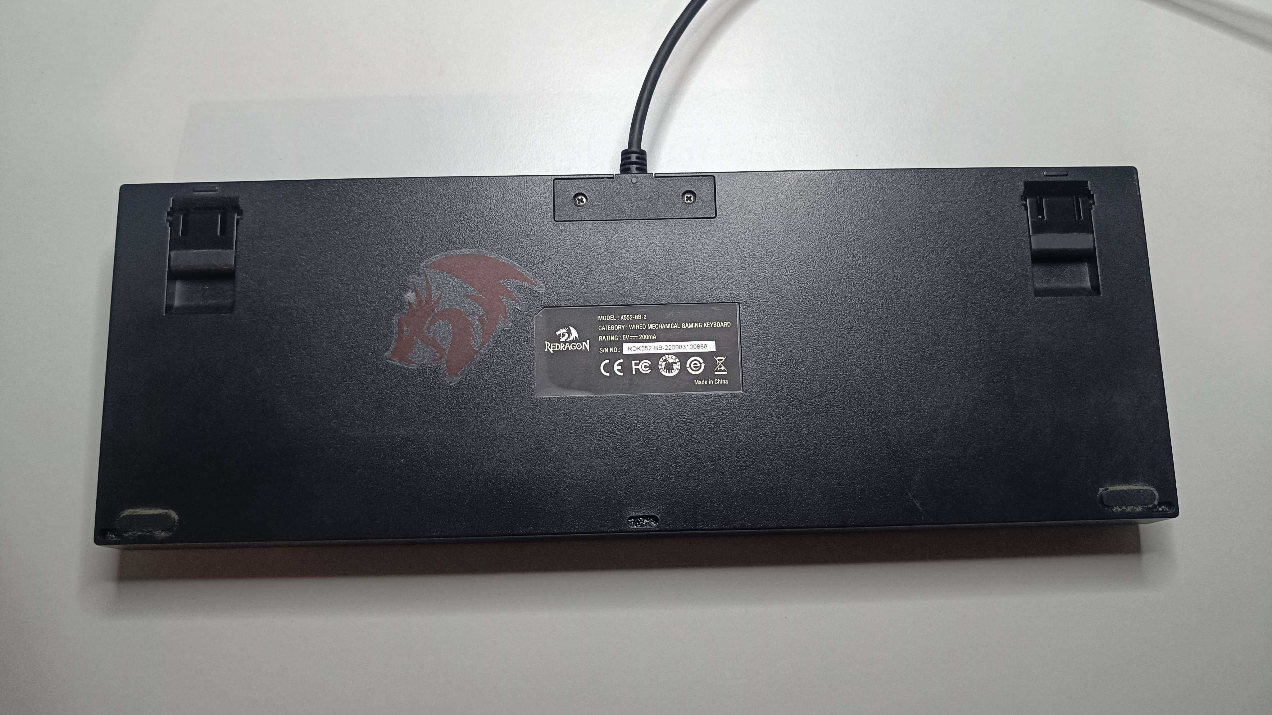Геймърска Клавиатура Redragon k552-bb