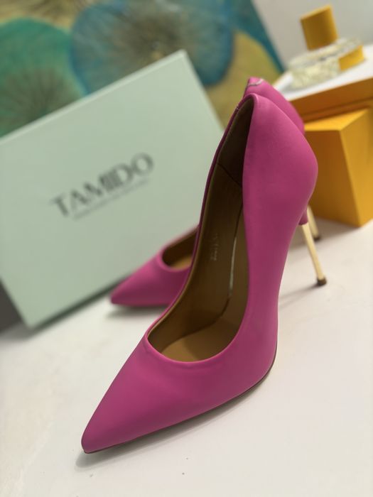 Туфли женские розовые