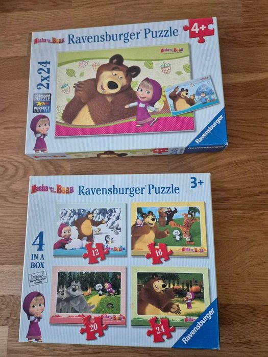 Пъзели Trefl, Ravensburger, Clementoni, кинетичен пясък, жизнени цикли