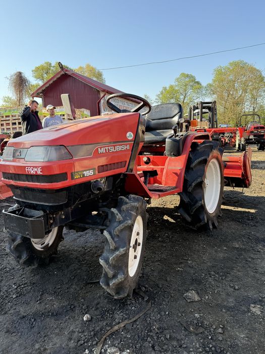 Tractor japonez Mitsubishi MT 155. Tractoras japonez