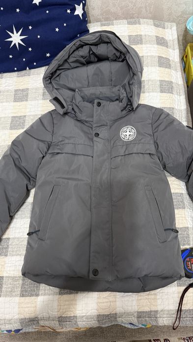 Зимняя теплая куртка для мальчика на 6 лет