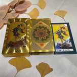 Золотые карты Таро Райдера-Уэйта Gold Foil Tarot Rider Waite, новые!