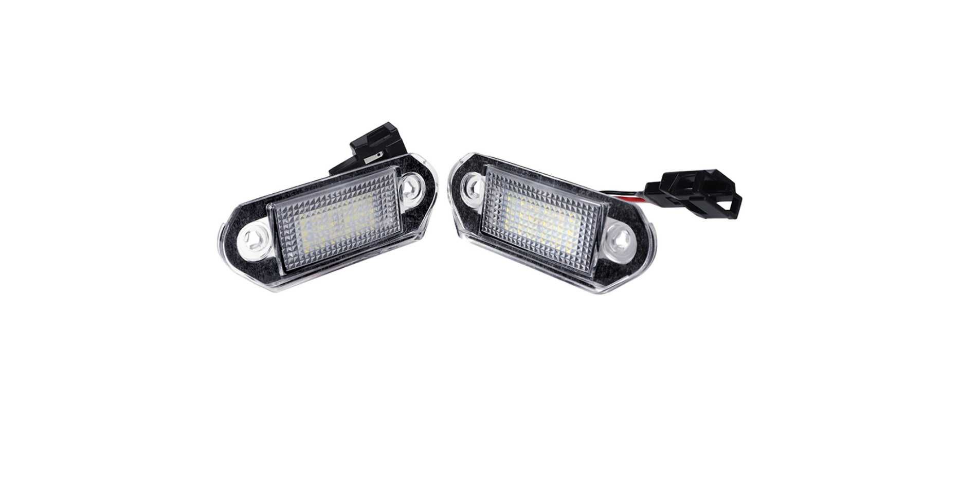 Set 2 Lampi numar Led pentru VW Golf 2 Golf 3 Vento Jetta Skoda Octavi
