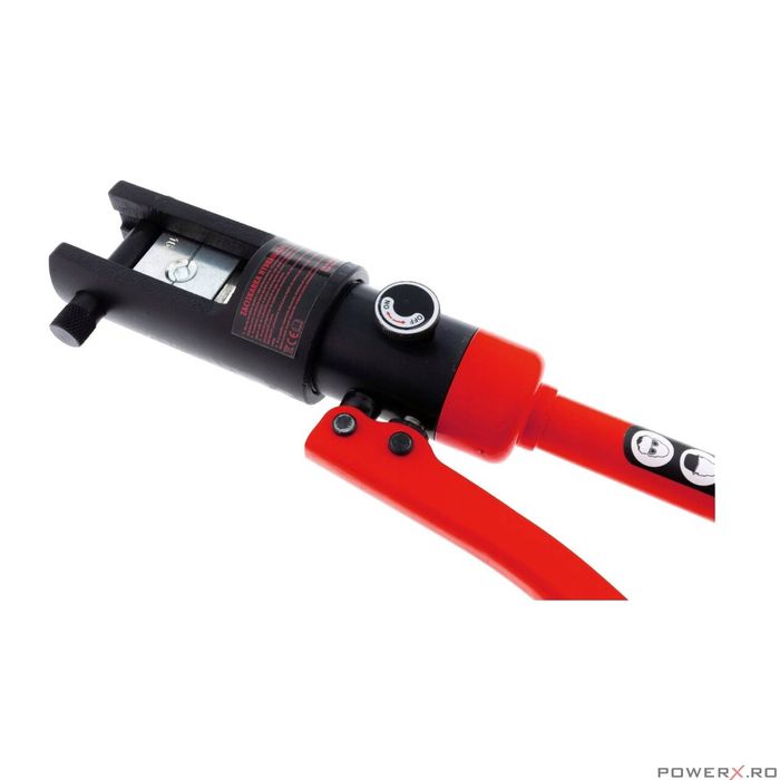 Cleste sertizat hidraulic 18 tone, 10 - 300 mm2, Silver