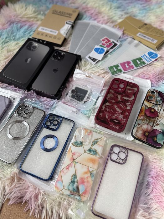 Iphone 13 pro max 256 gb cu multe accesorii