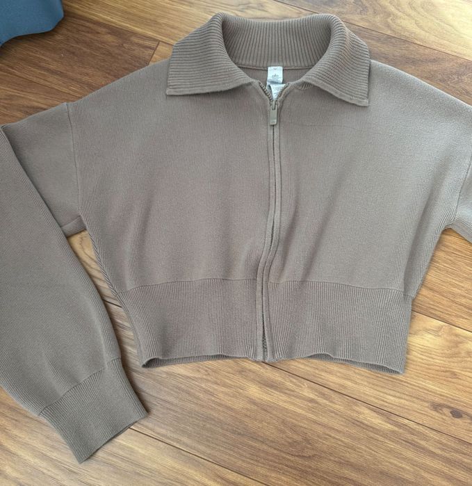 Пуловер с цип Alo Yoga оригинален
