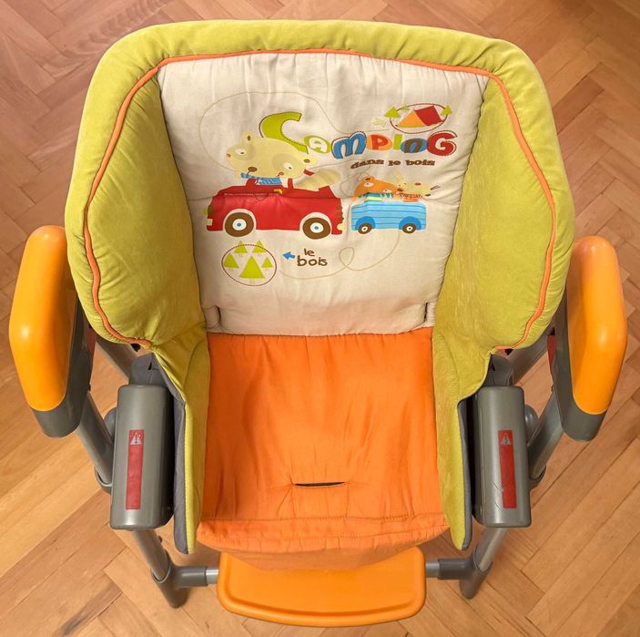 Детски Стол с Маса за Хранене MEGA, ниво 55-83см през 6 см.,наклон-3ст