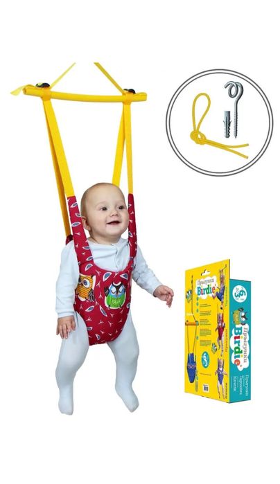 Детские качели и вожжи