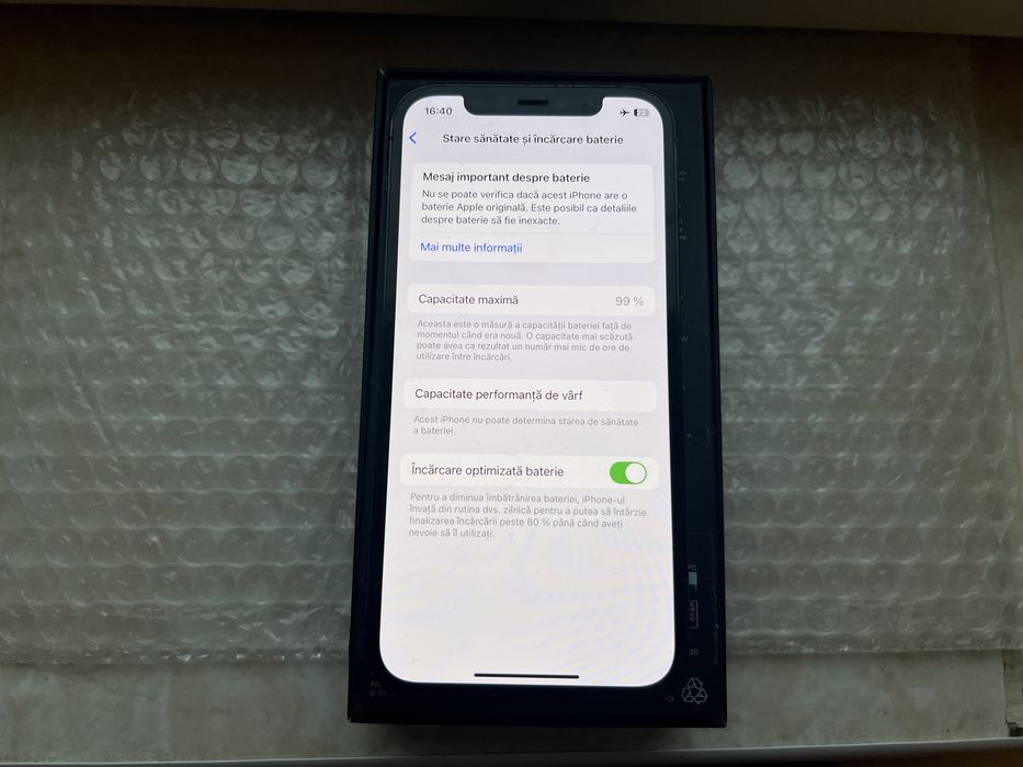 Iphone 12 pro, 256GB, la cutie! Stare foarte buna!