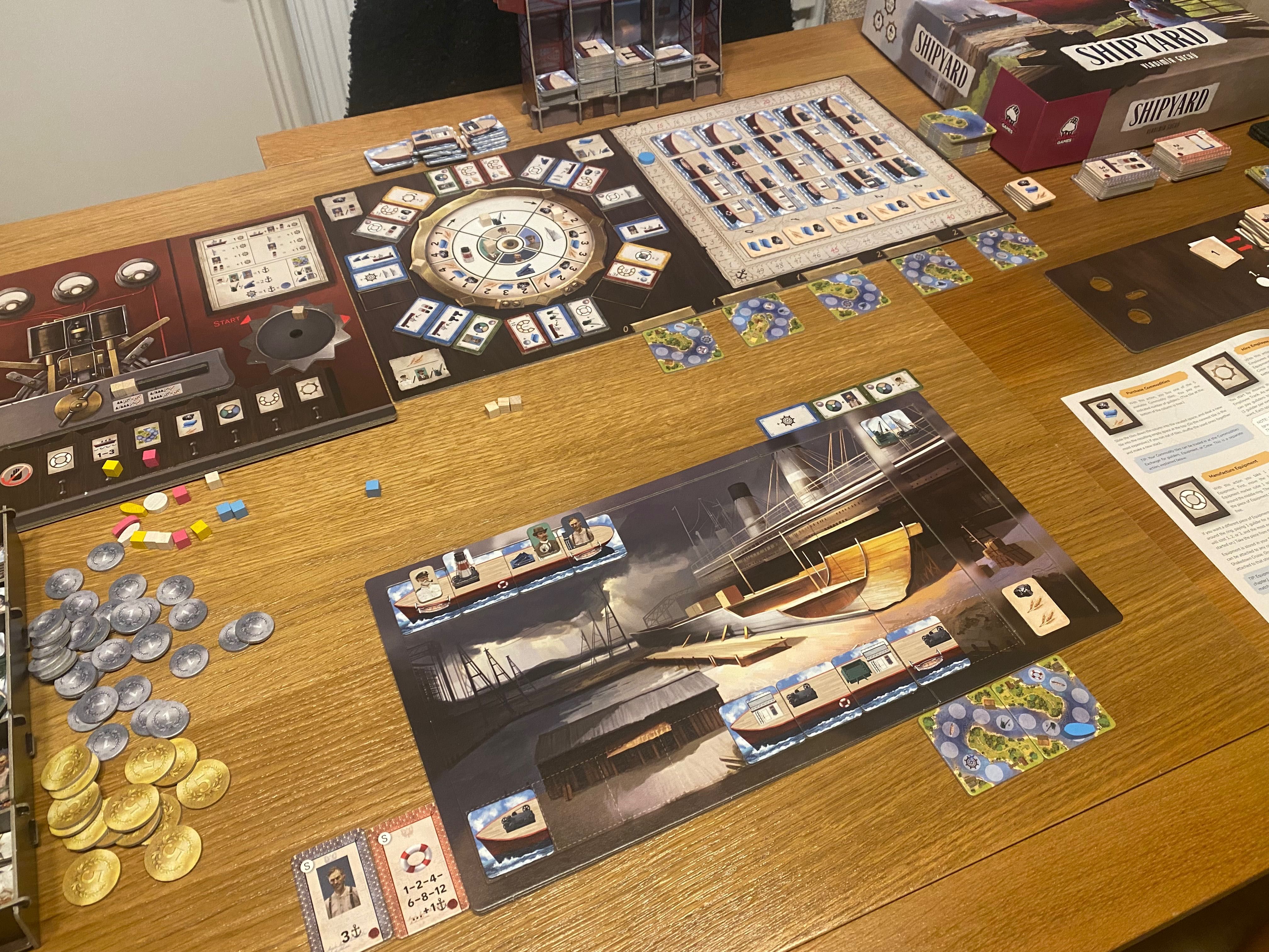 Joc de societate / boardgame Shipyard (2nd edition)