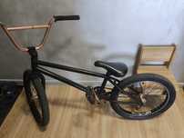 Bmx dk bikes черно-золотой