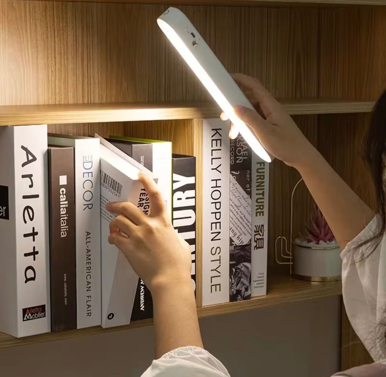 -50% Ярка LED лампа пура 42 см с дистанционно и таймер осветление led
