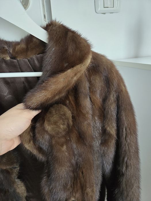 Haină blană Nurcă mărimea S