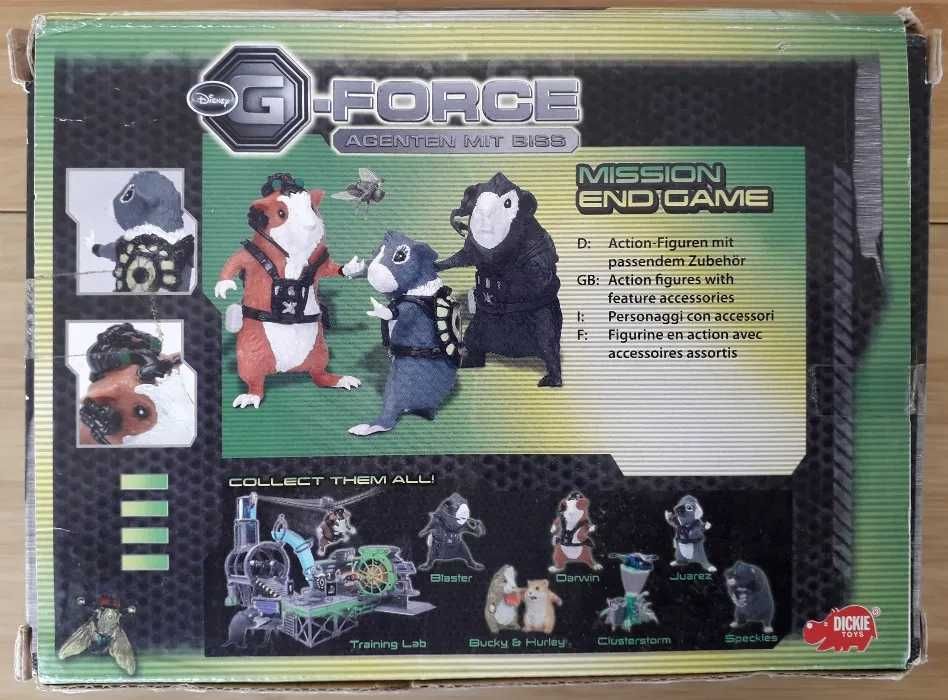 Figurine de colectie G-Force "Mission End Game", ani 2009, Dickie Toys