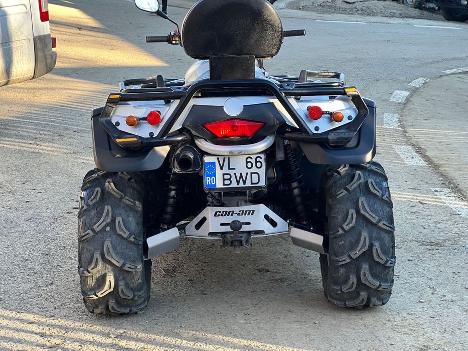 Can Am Outlander Max limited 800R, 2011, Servo, Nr. Negru, 7000km