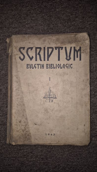 Carte Veche religie teologie anii 40 Scriptum