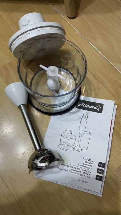 Элементы блендера Atlanta, чаша, нож, стакан