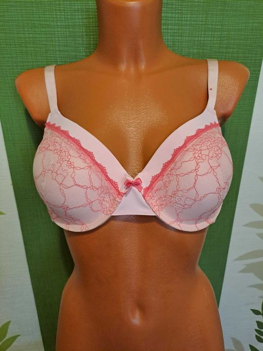 Sutien roz 90B NKD, culoare Roz,material Poliester, Elastan