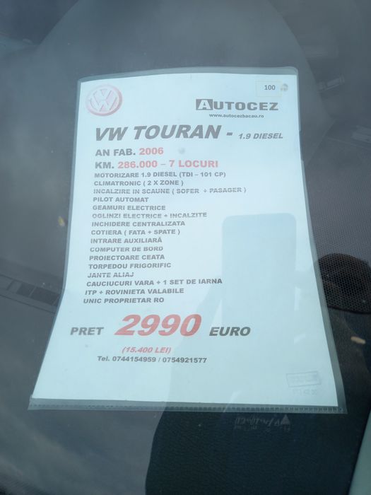 Volkswagen Touran 2006