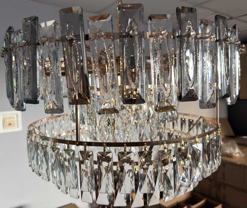 Candelabru din cristal