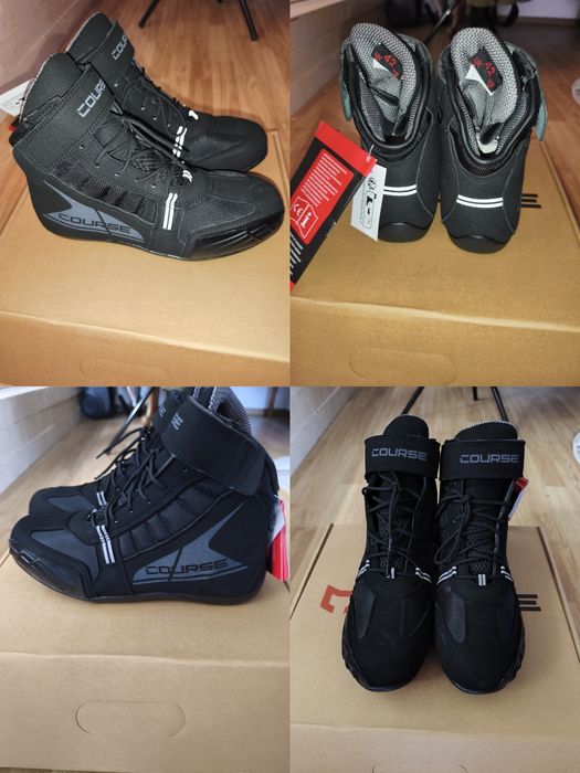 Echipament motoscutere/ghete/geaca piele/bocanci/blugi/protectii