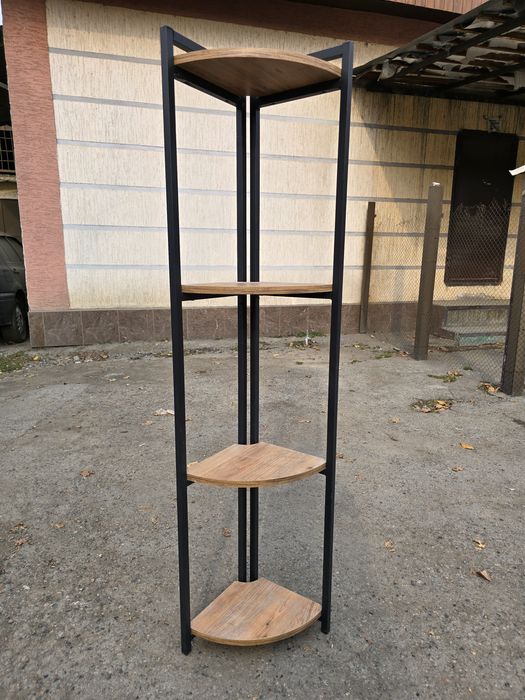 Стеллаж угловой лофт