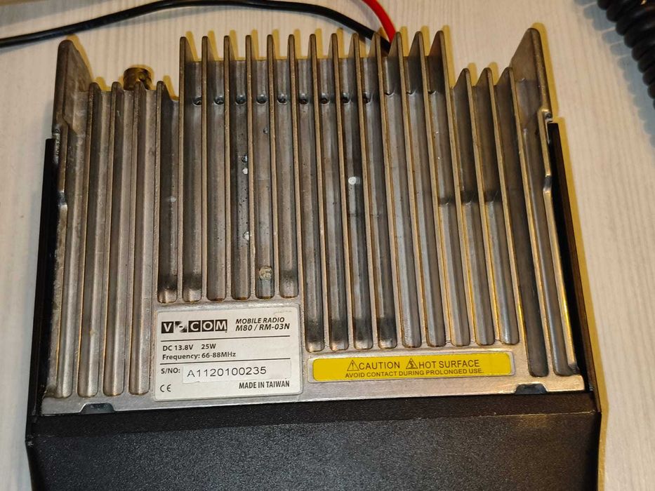 Statie emisie receptie profesionala, V-Com M80, RM-03N, 66-88MHz, 25w