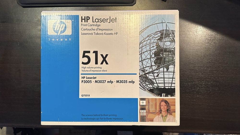 Toner HP Q7551X ORIGINAL SIGILAT / HP LaserJet P3005, M3027 mfp, M3035