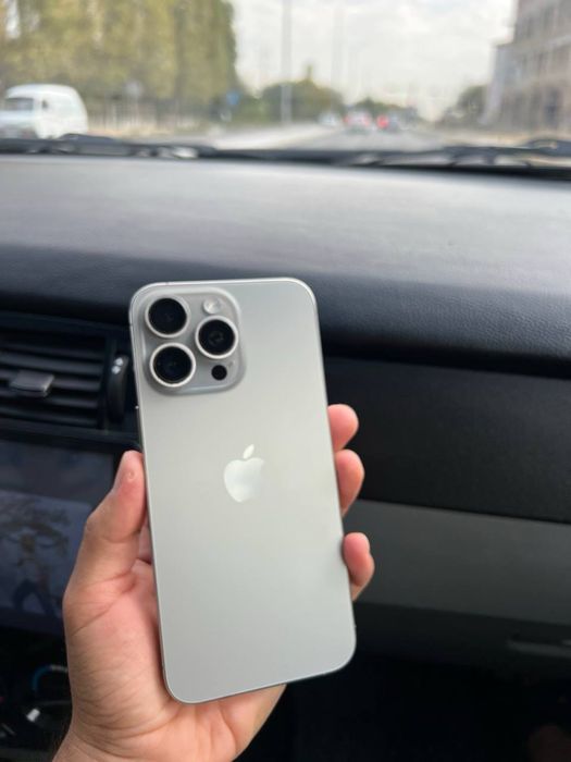Iphone 15 pro max 256gb 88% sim kartali