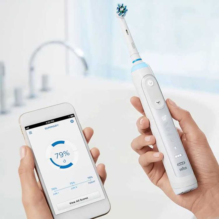 Periuta de dinti electrica Oral-B Genius 9000 SmartRing 6 programe