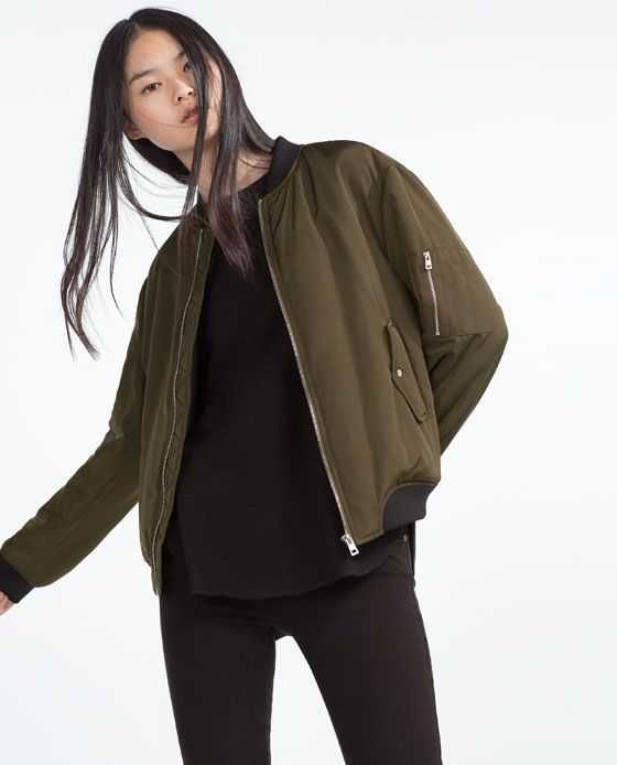 Zara TRF Bomber Jacket