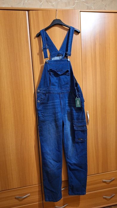 Мъжки работен дънков гащеризон Parkside размер XL